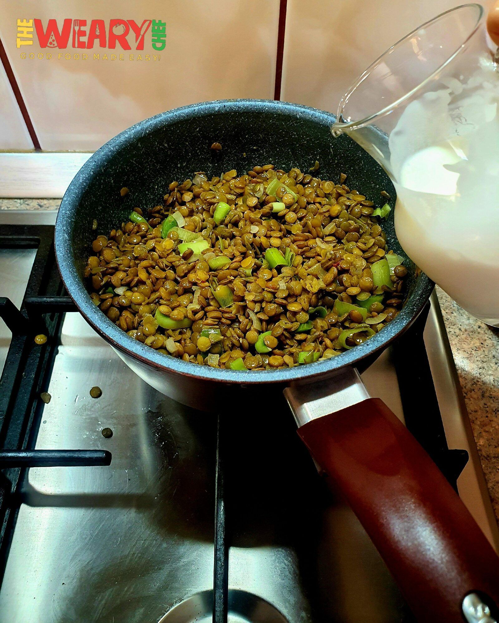 lentils and heavy cream