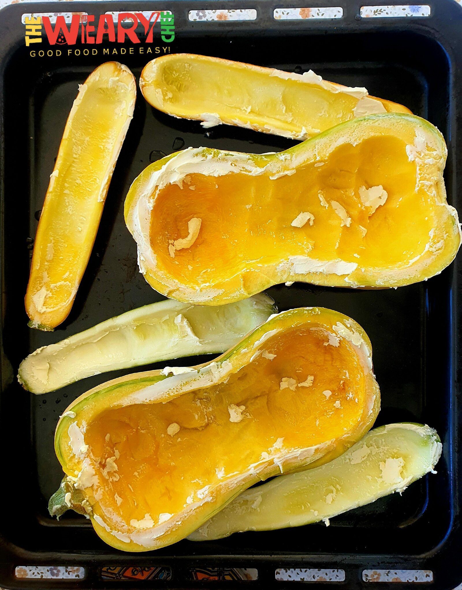 acooped butternut squash
