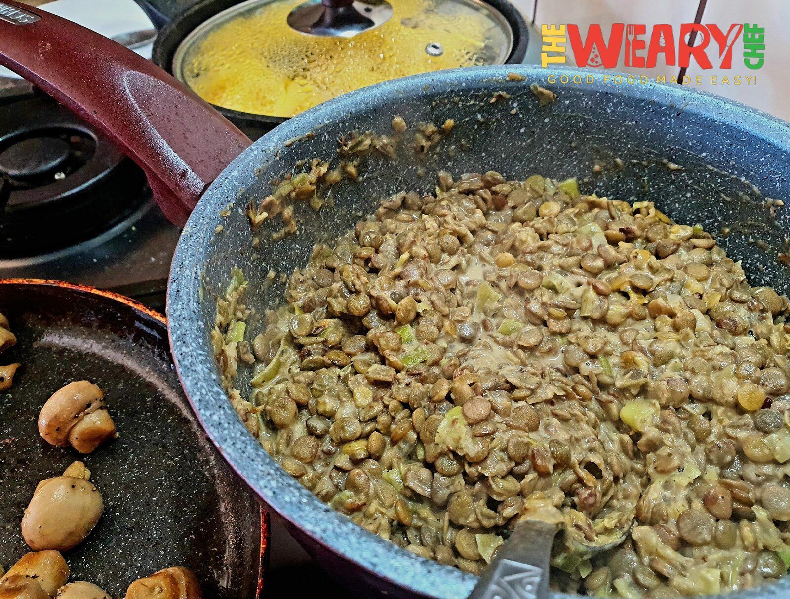 green lentils stew