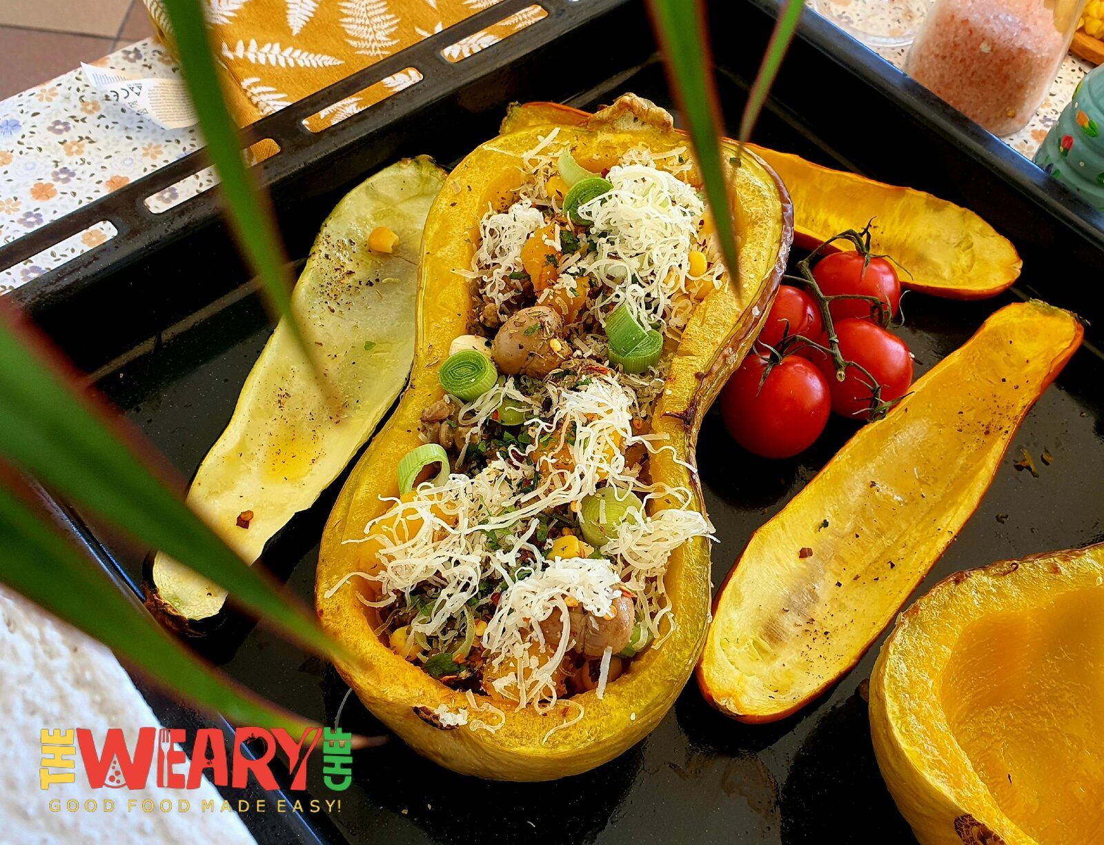stuffed butternut squash
