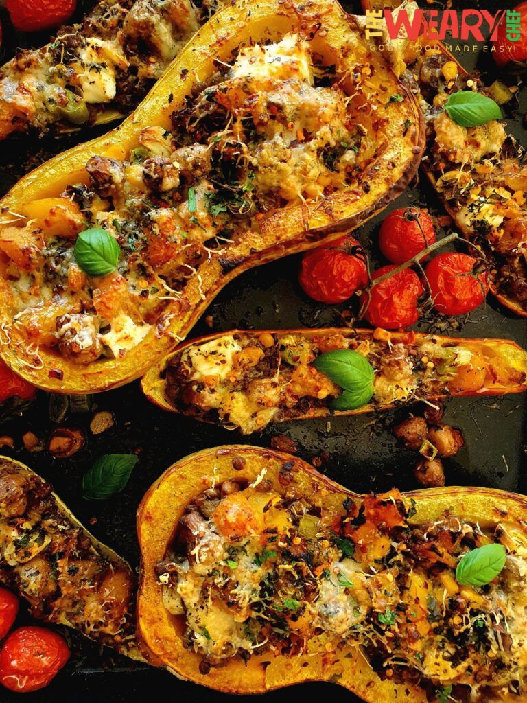 stuffed butternut squash