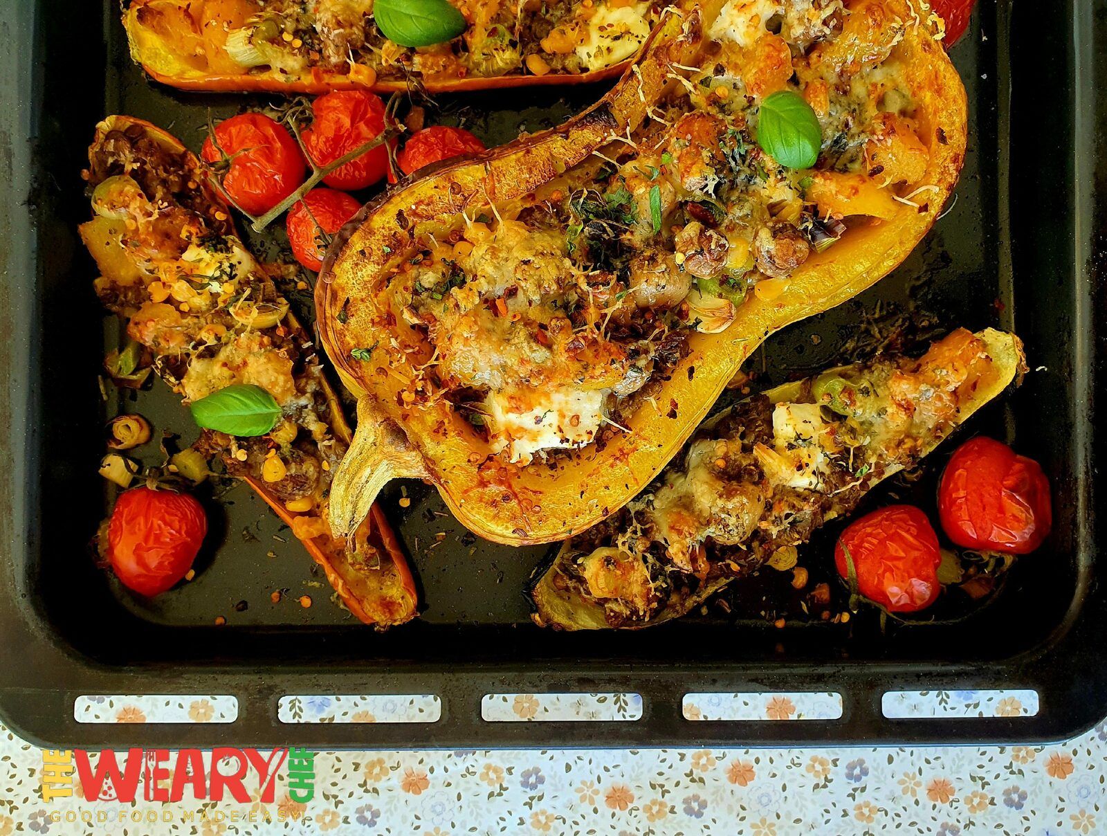 stuffed butternut squash