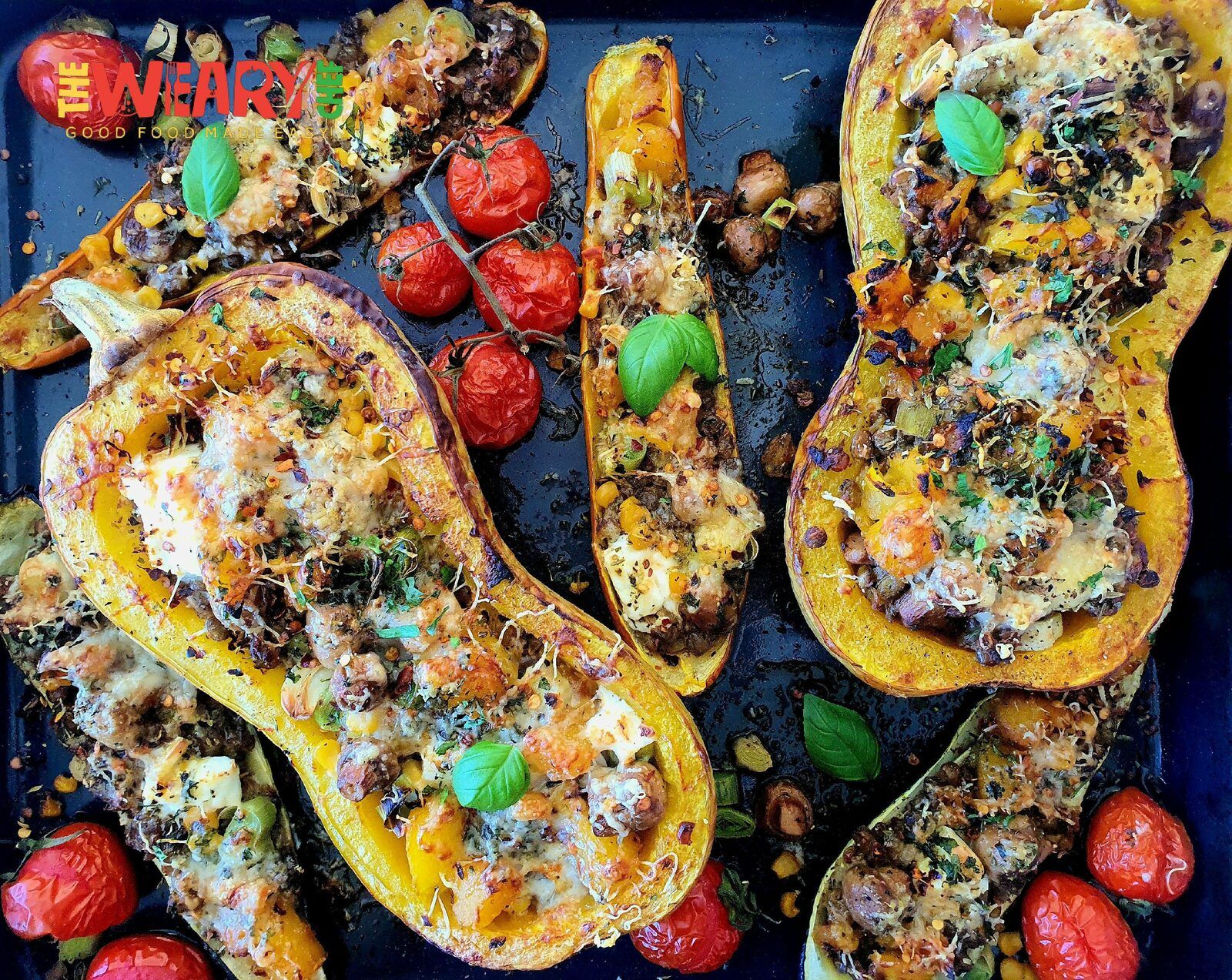 stuffed butternut squash