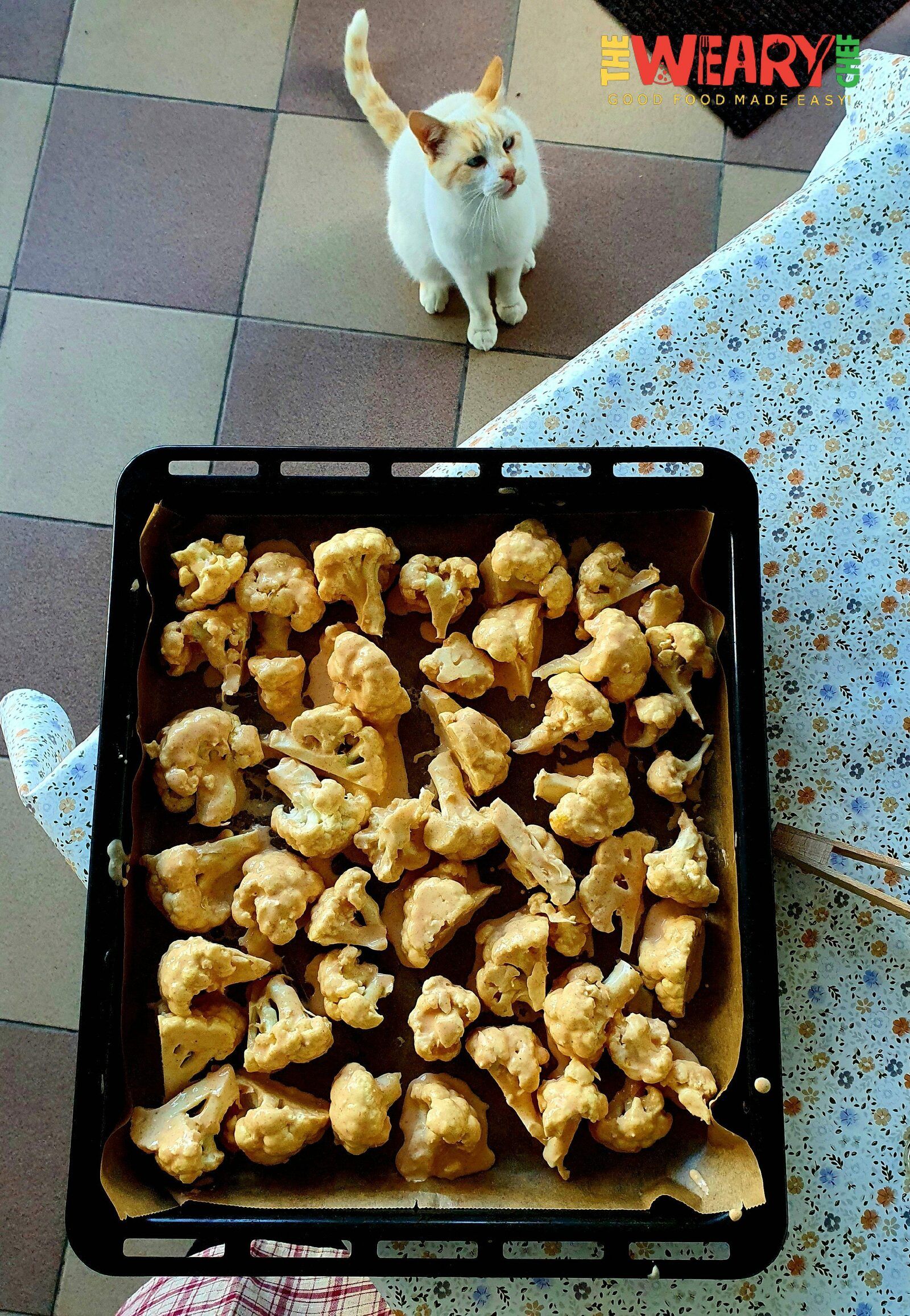coated cauliflower