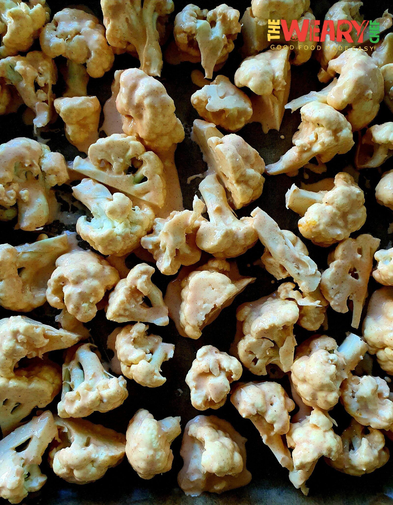 coated cauliflower