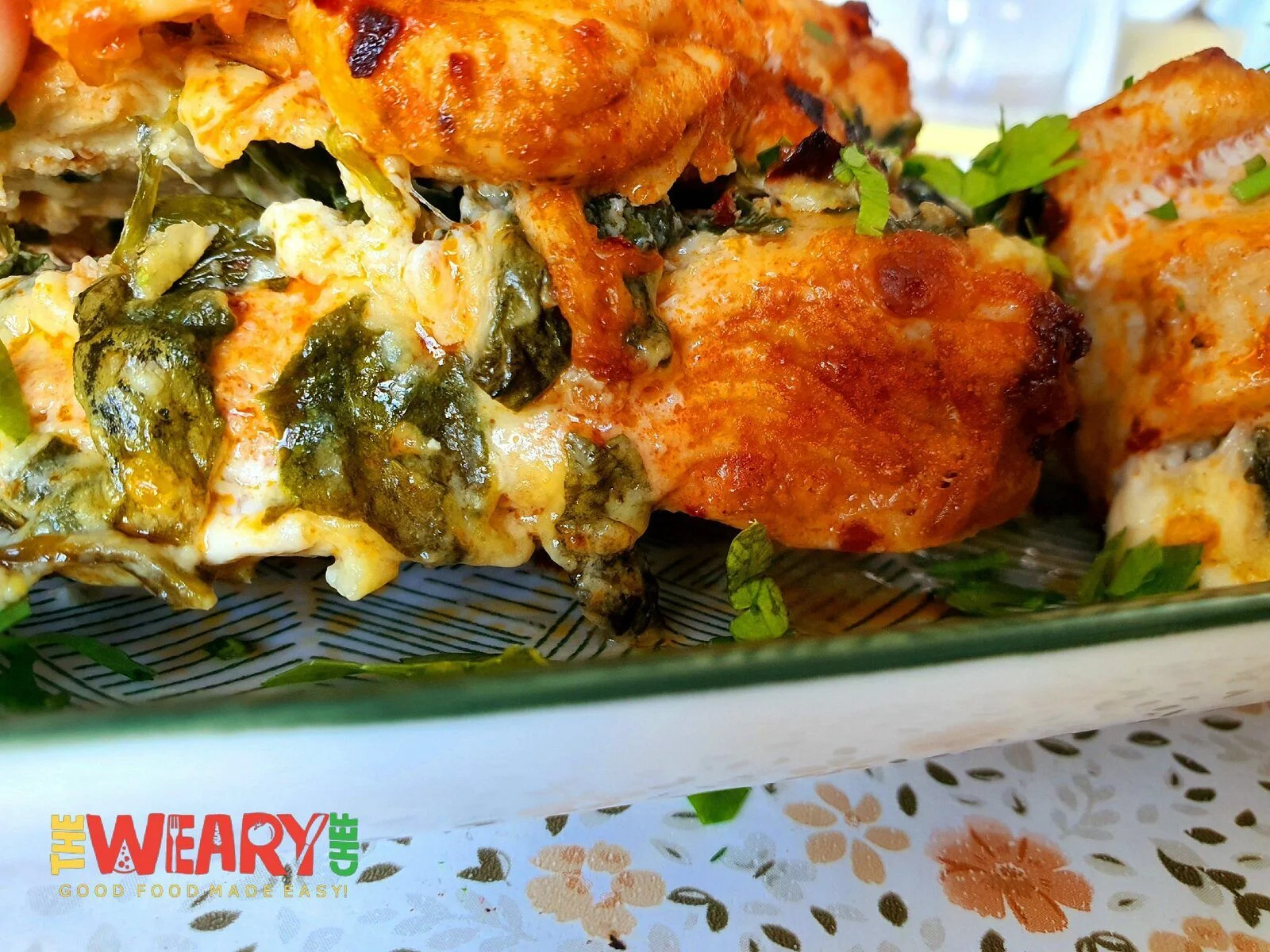 Spinach Stuffed Chicken Breasts 