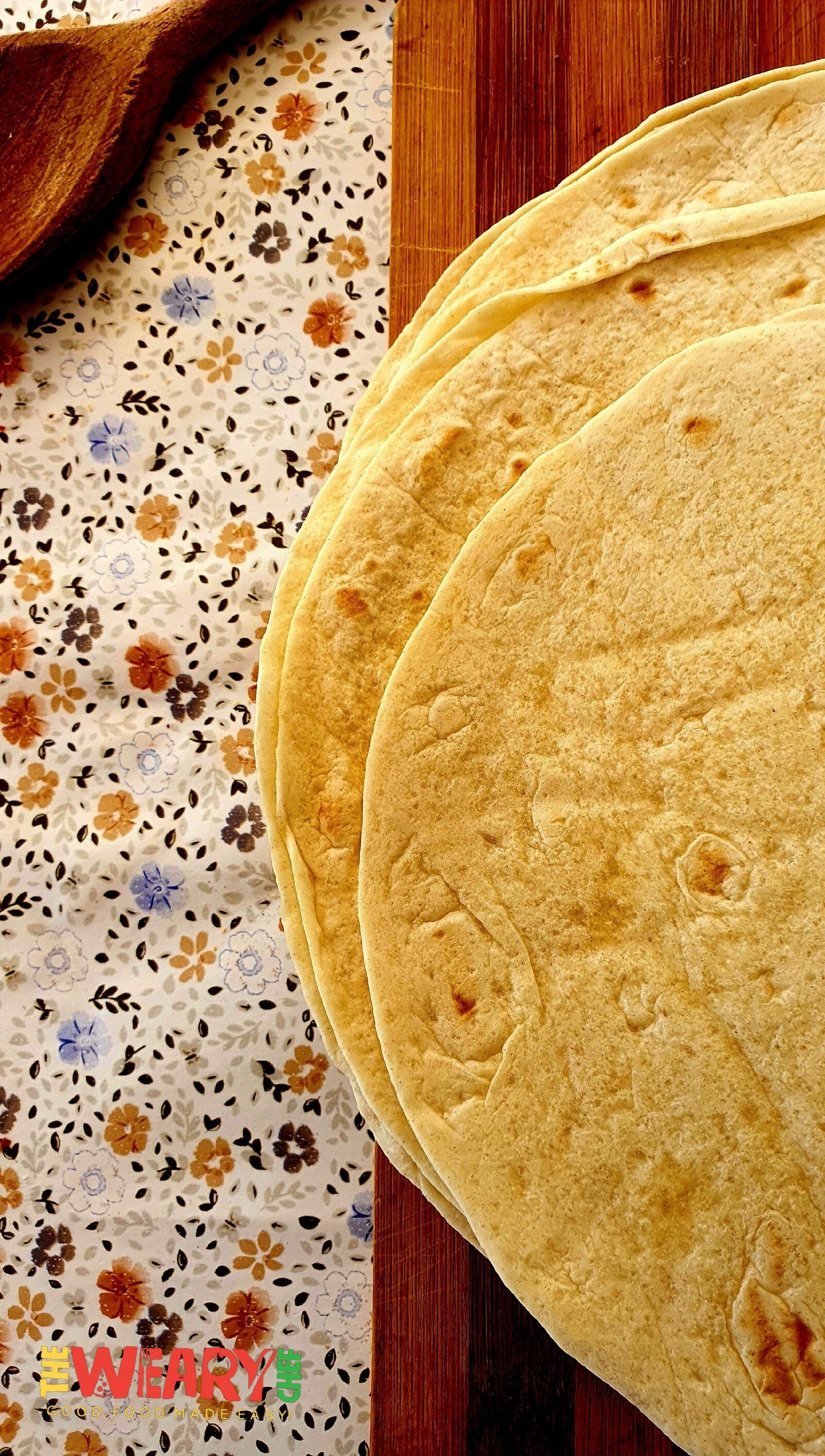 warm tortillas