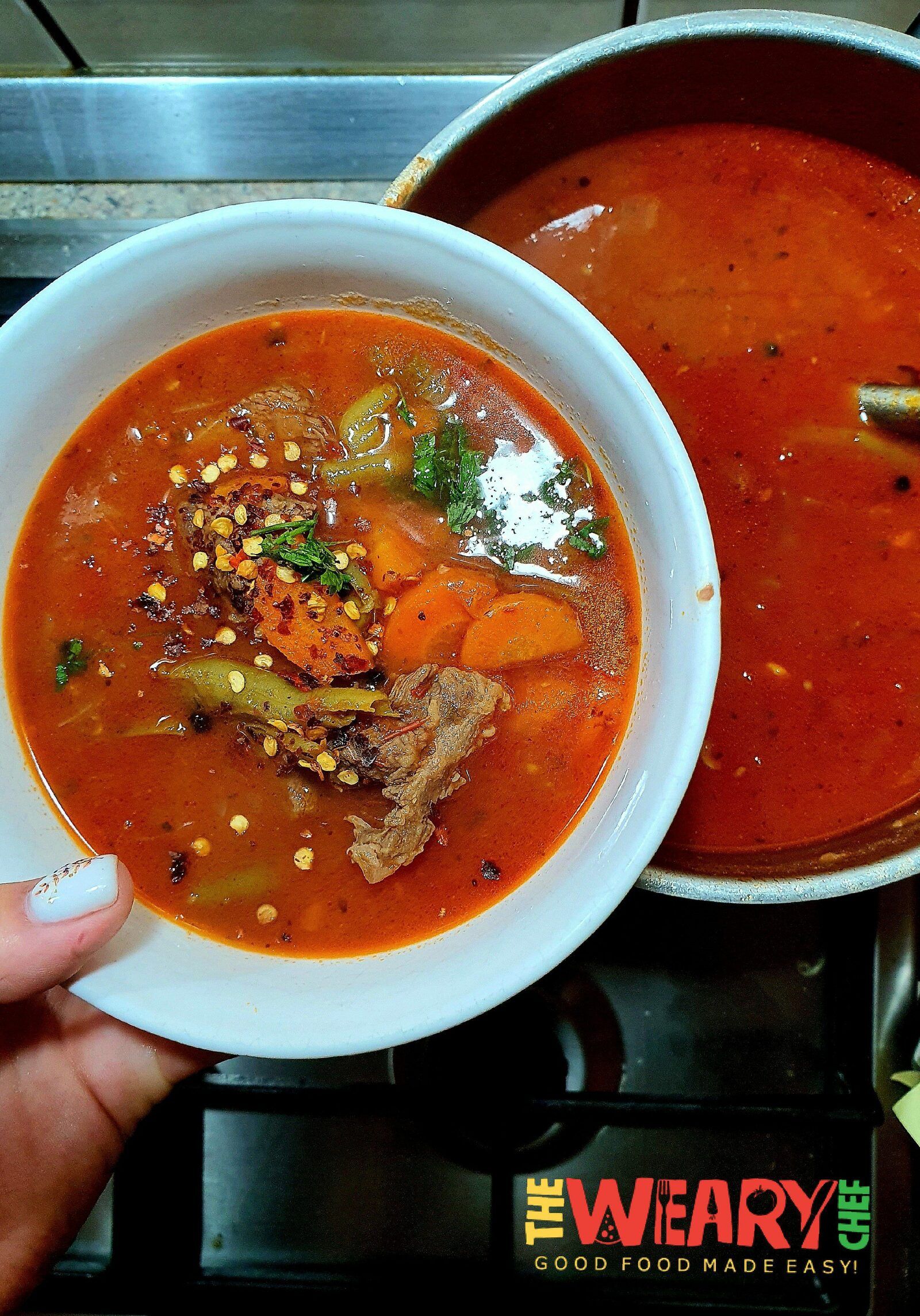 Old-Fashioned Beef Vegetable Soup