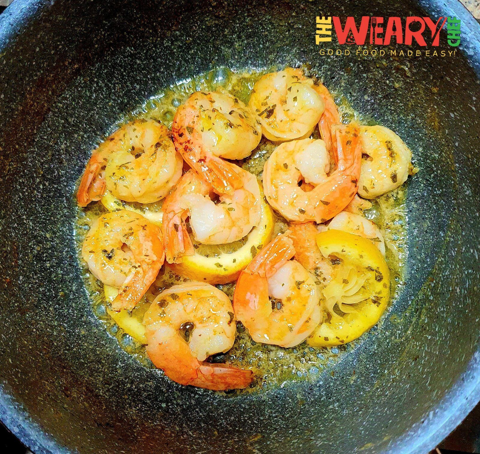 cooked shrimps