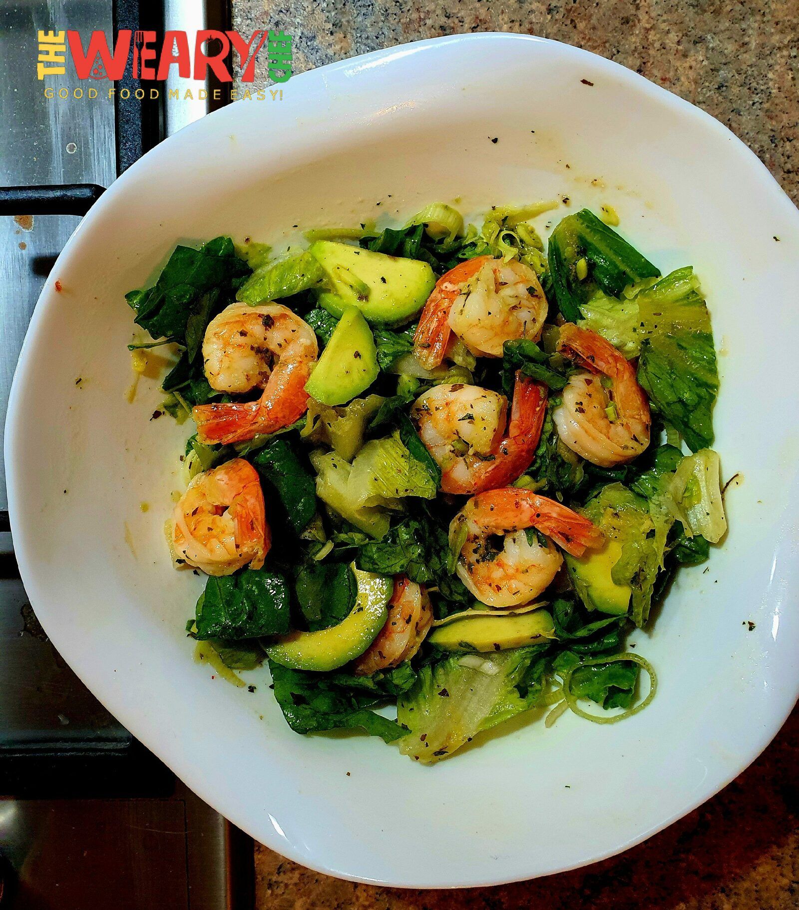 Citrus Avocado and Shrimp Salad