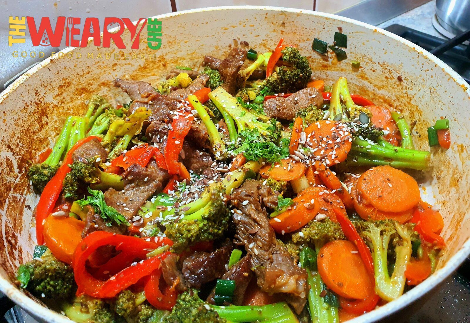 Chinese Beef Stir-Fry (Easy Video Recipe)