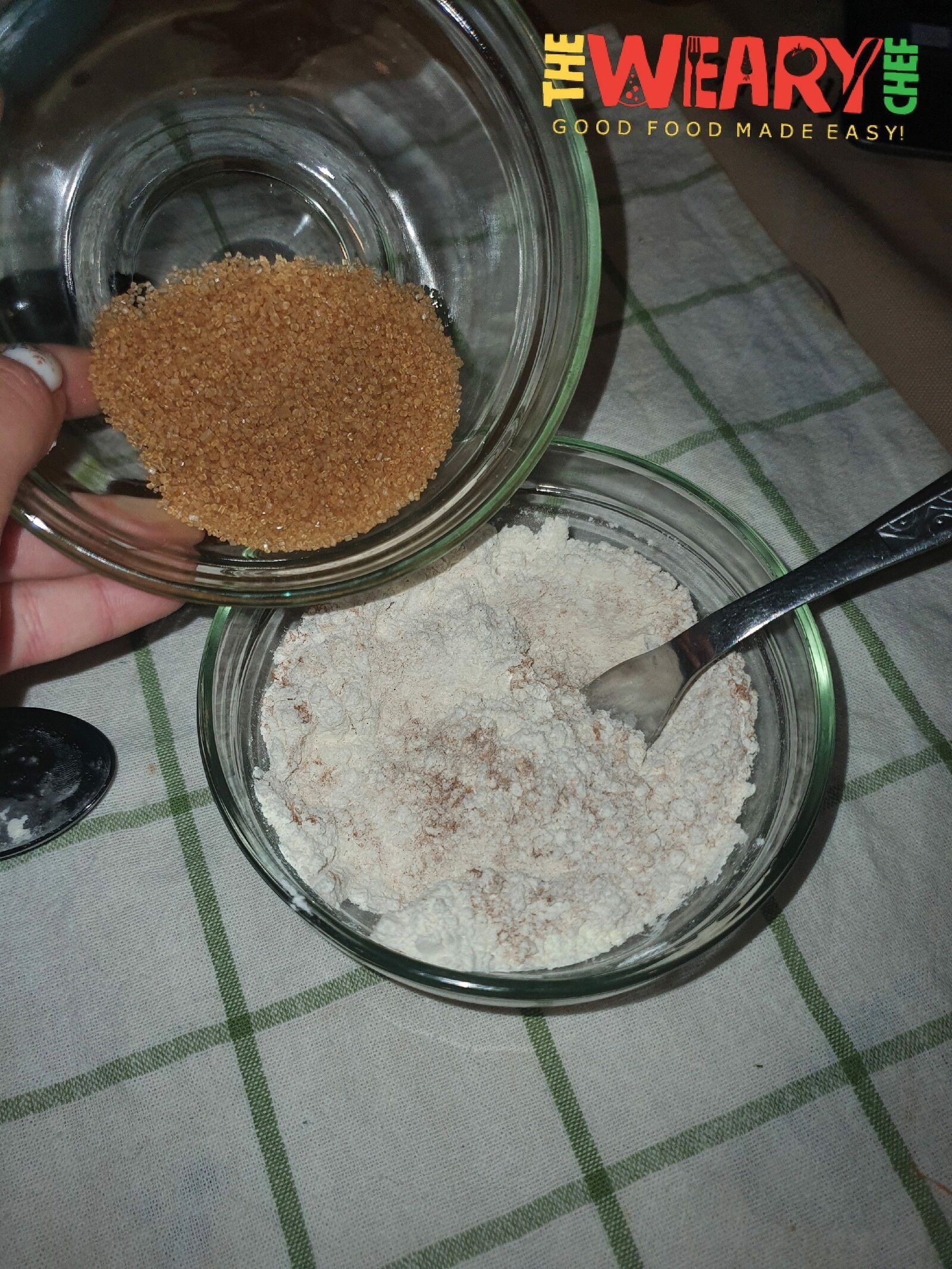 sugar and flour