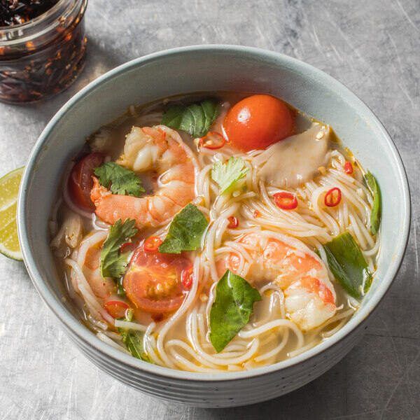 shrimp noodles