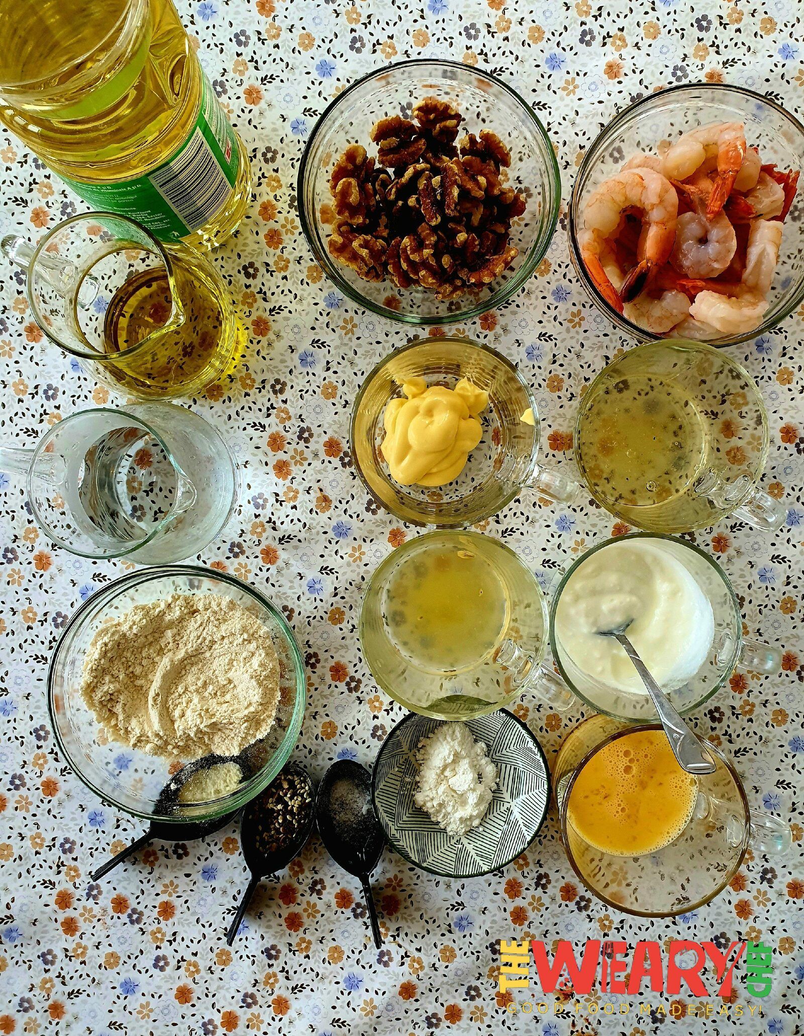 Honey Walnut Shrimp iNGREDIENTS