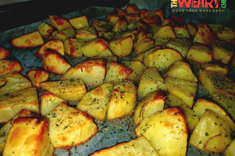 roasted russet potato