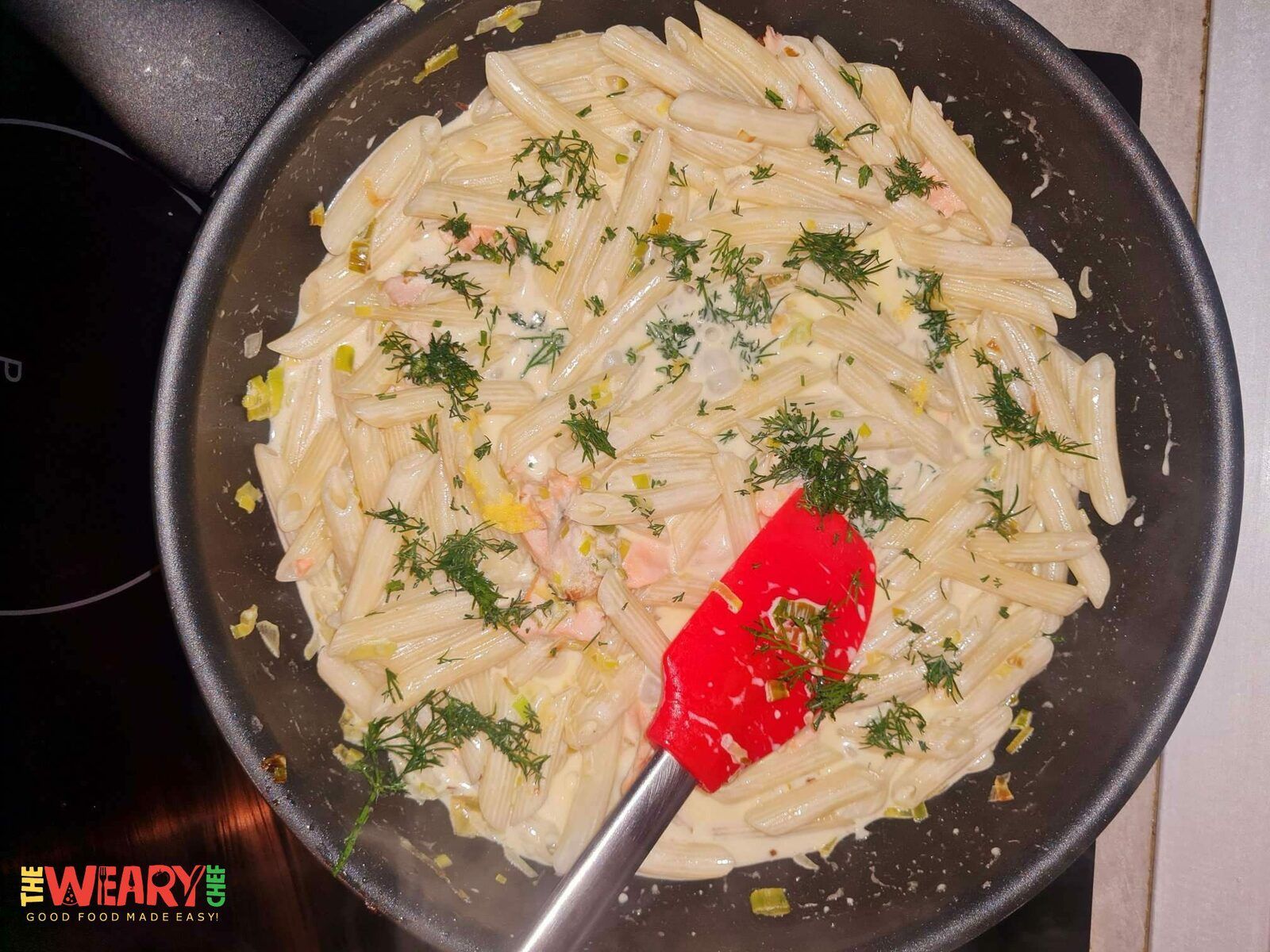 salmon pasta