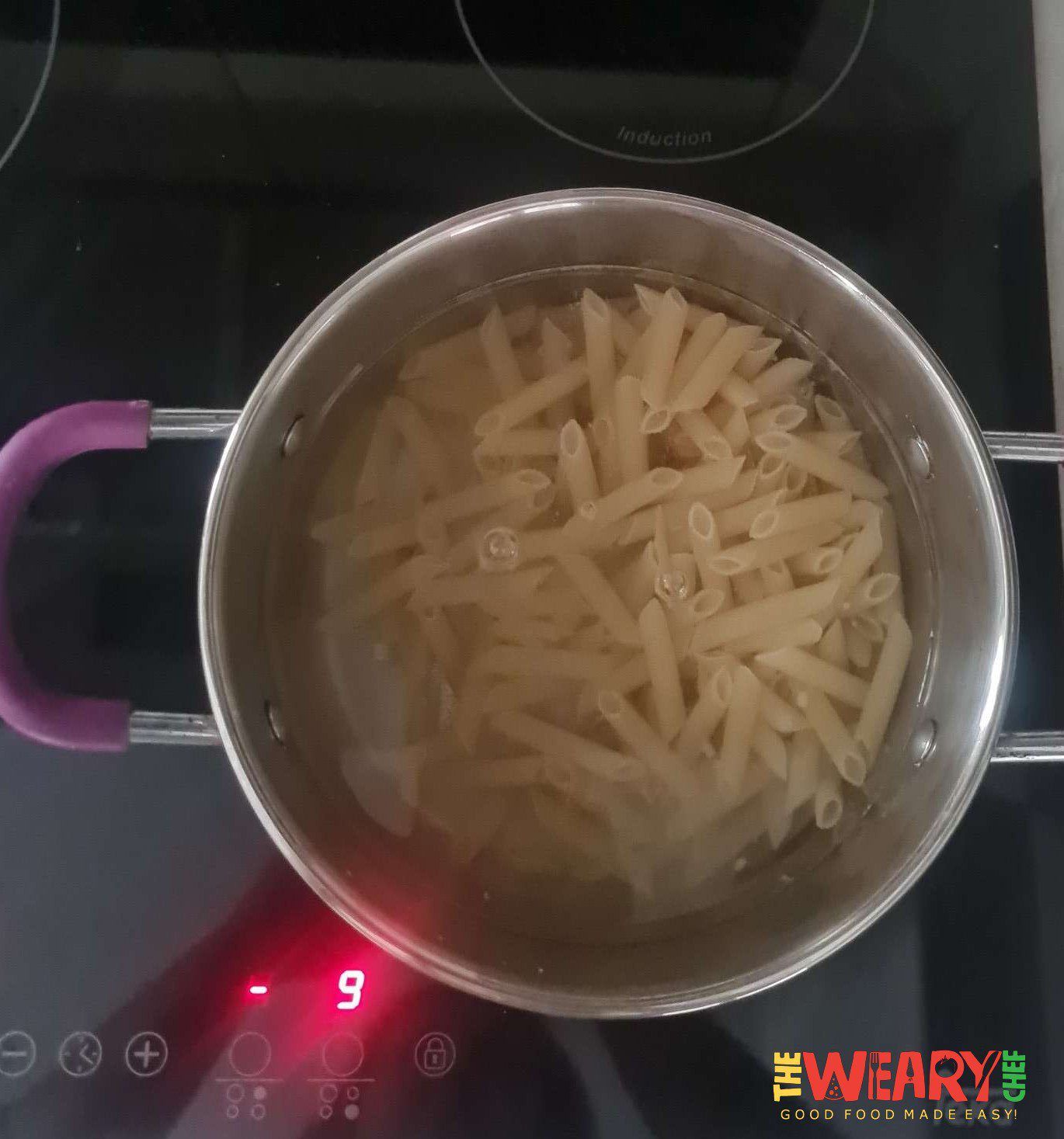 cooking pasta