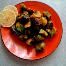Air Fryer Brussel Sprouts Recipe-image