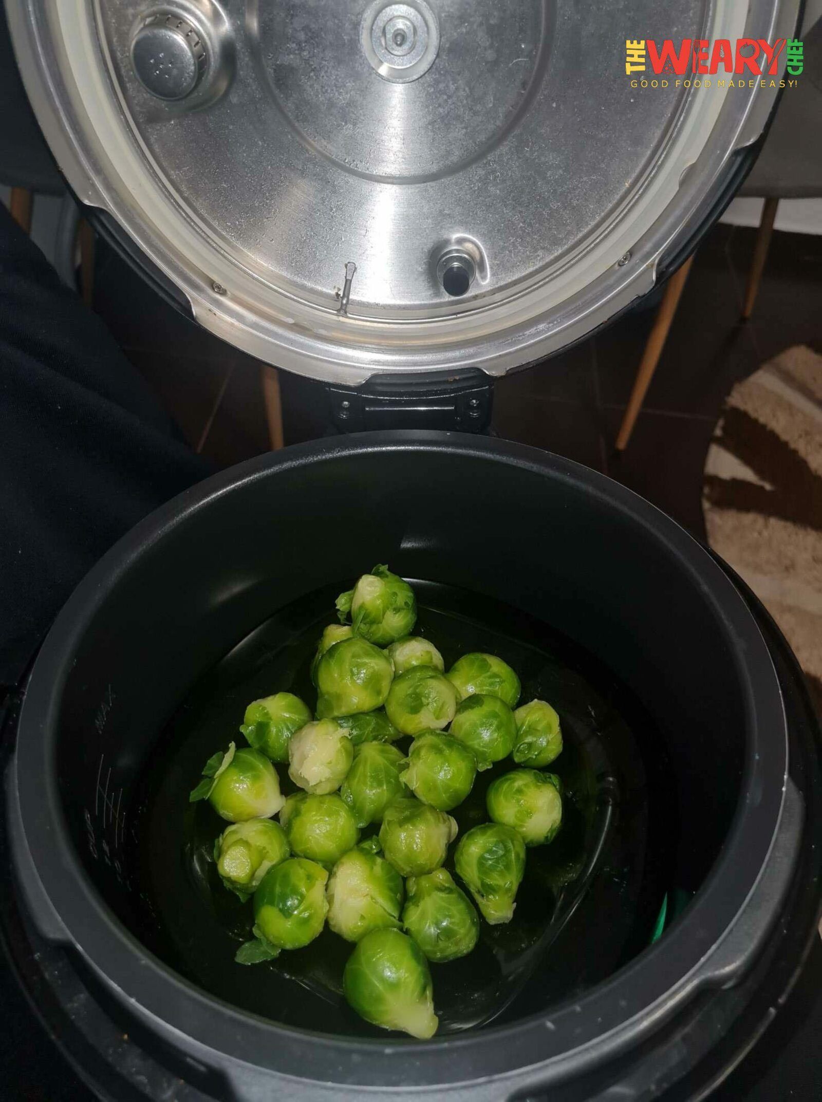 Brussels sprouts in the air fryer