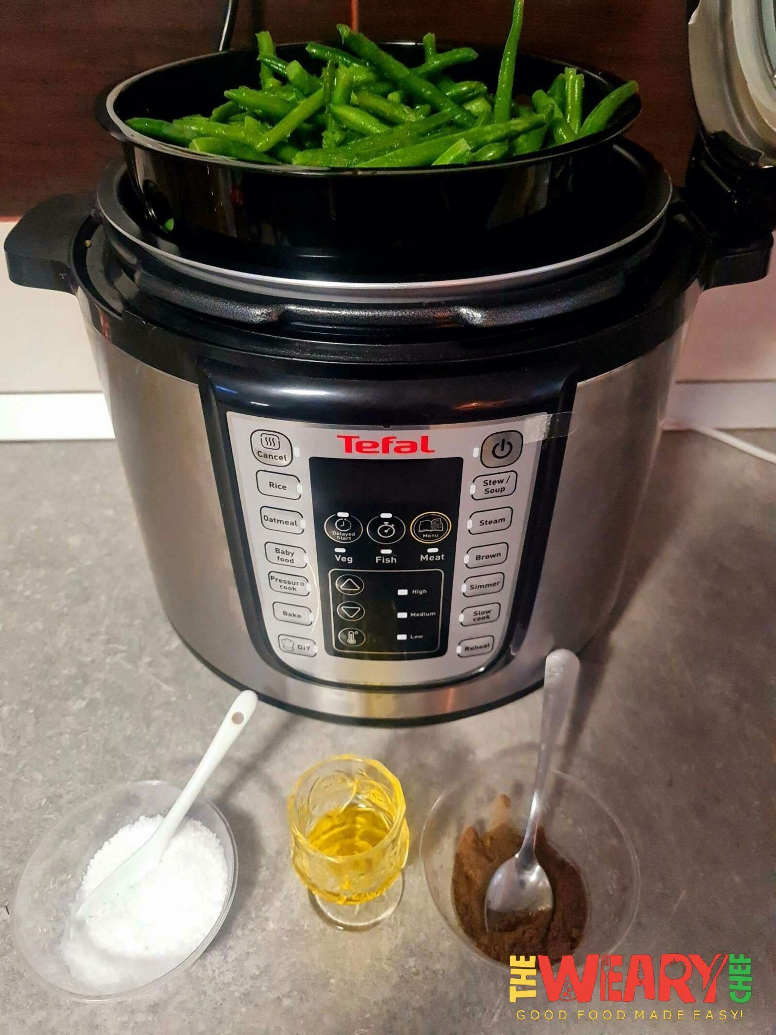 air fryer green beans ingredients