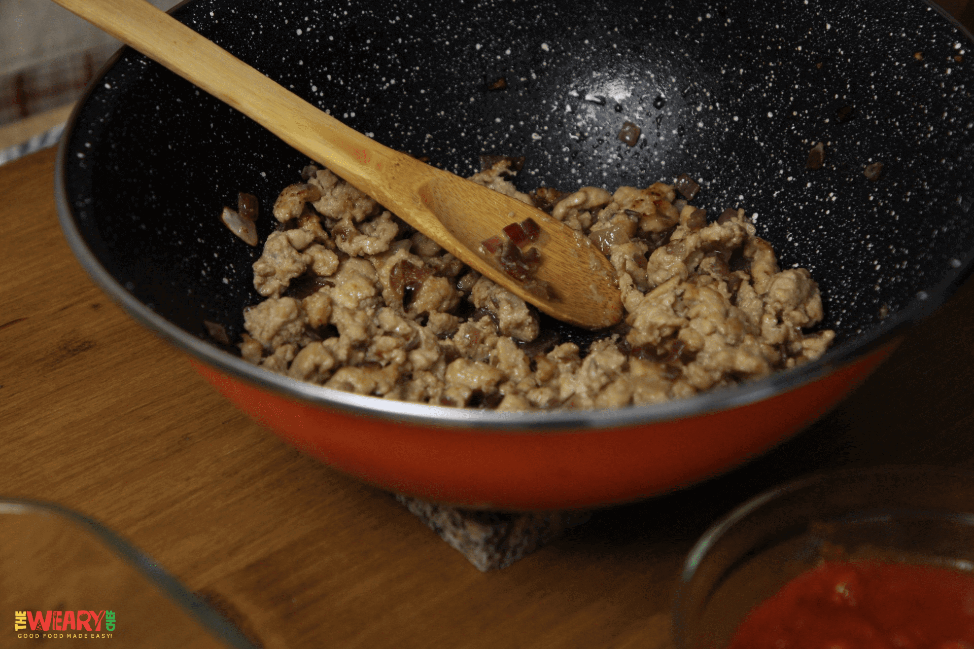 cooked turkey meat