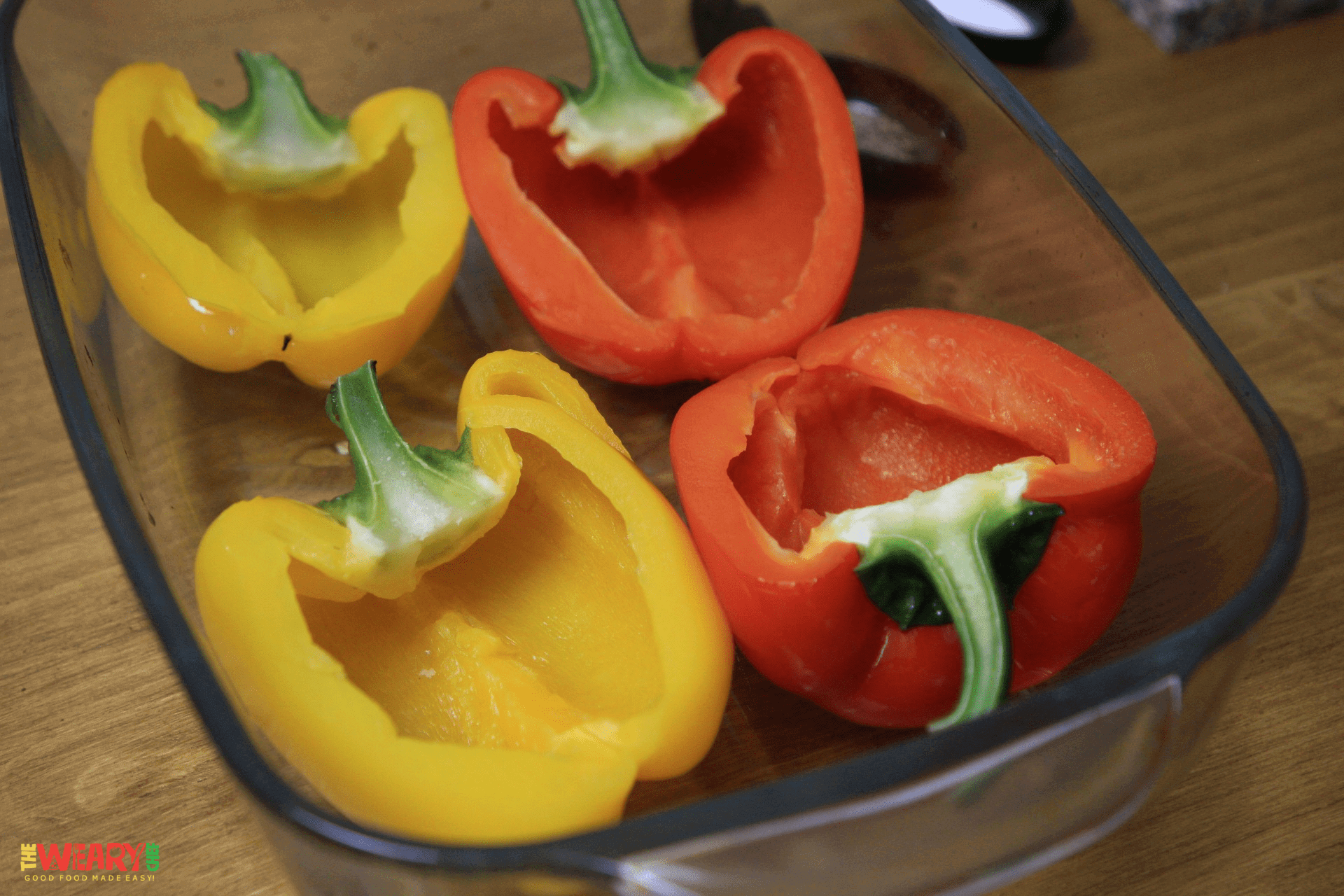 pre-cooked peppers