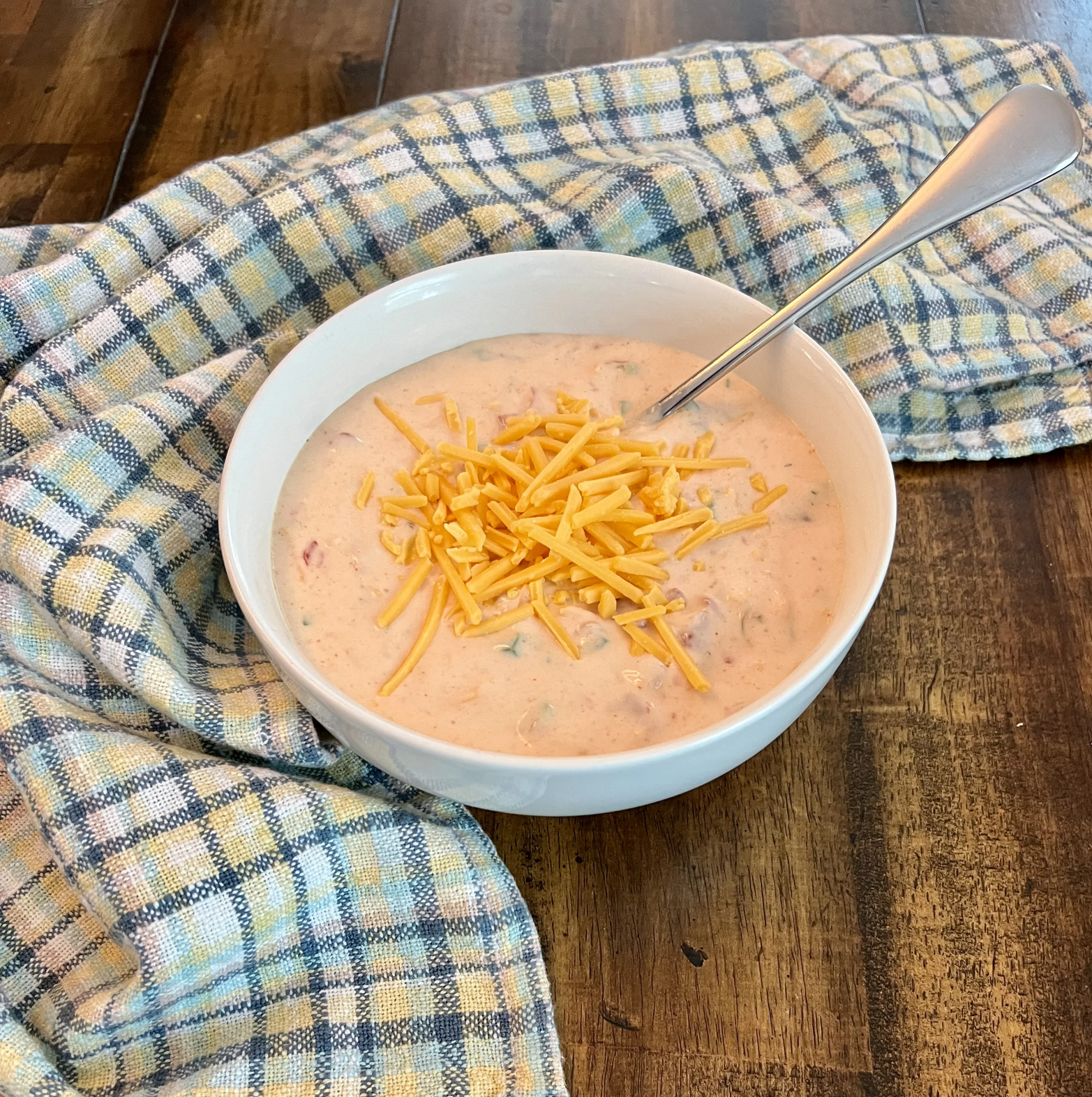 Cheesy Queso style Sour Cream Dip Recipe Weary Chef